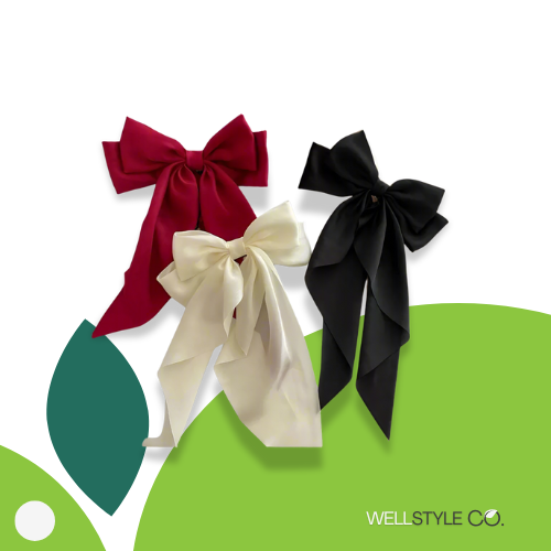 Chic Satin Large Bow Hair Clip