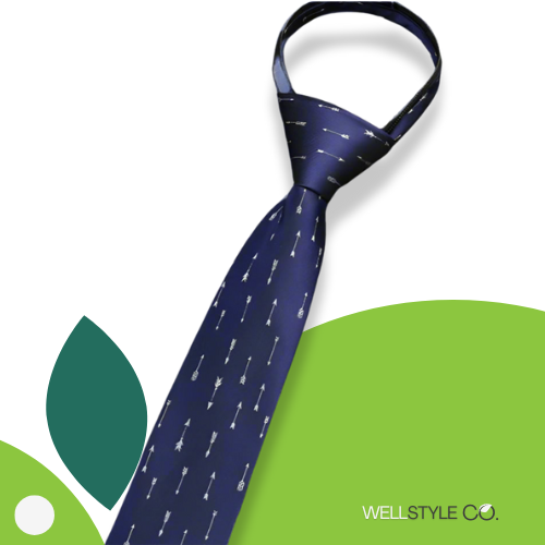 Formal Knot Free Zipper Necktie