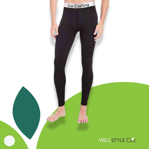 Thin Fleece Thermal Underwear Leggings