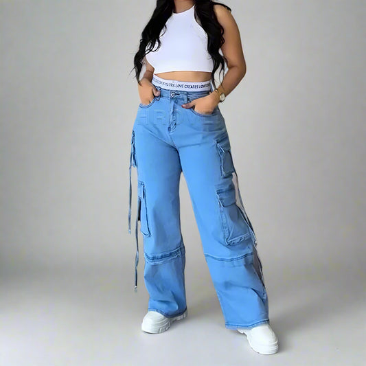 Y2K High Waist Denim Jeans